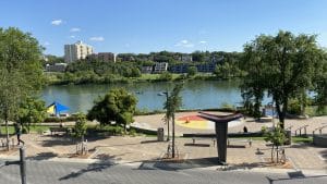Best view in Saskatoon, River Landing
