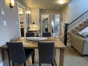 Dining for four, The Corner Suite